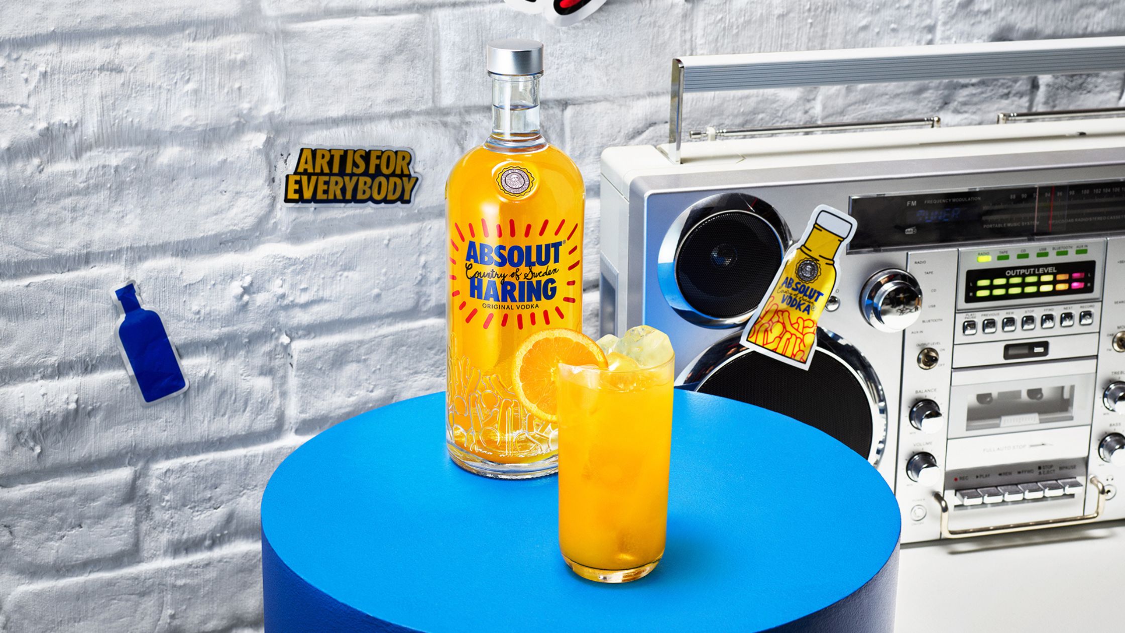 Absolut Haring Fizz – Recipe